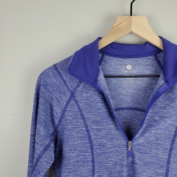 Old Navy Active Quarter Zip Long Sleeve Small - Picture 2 of 5